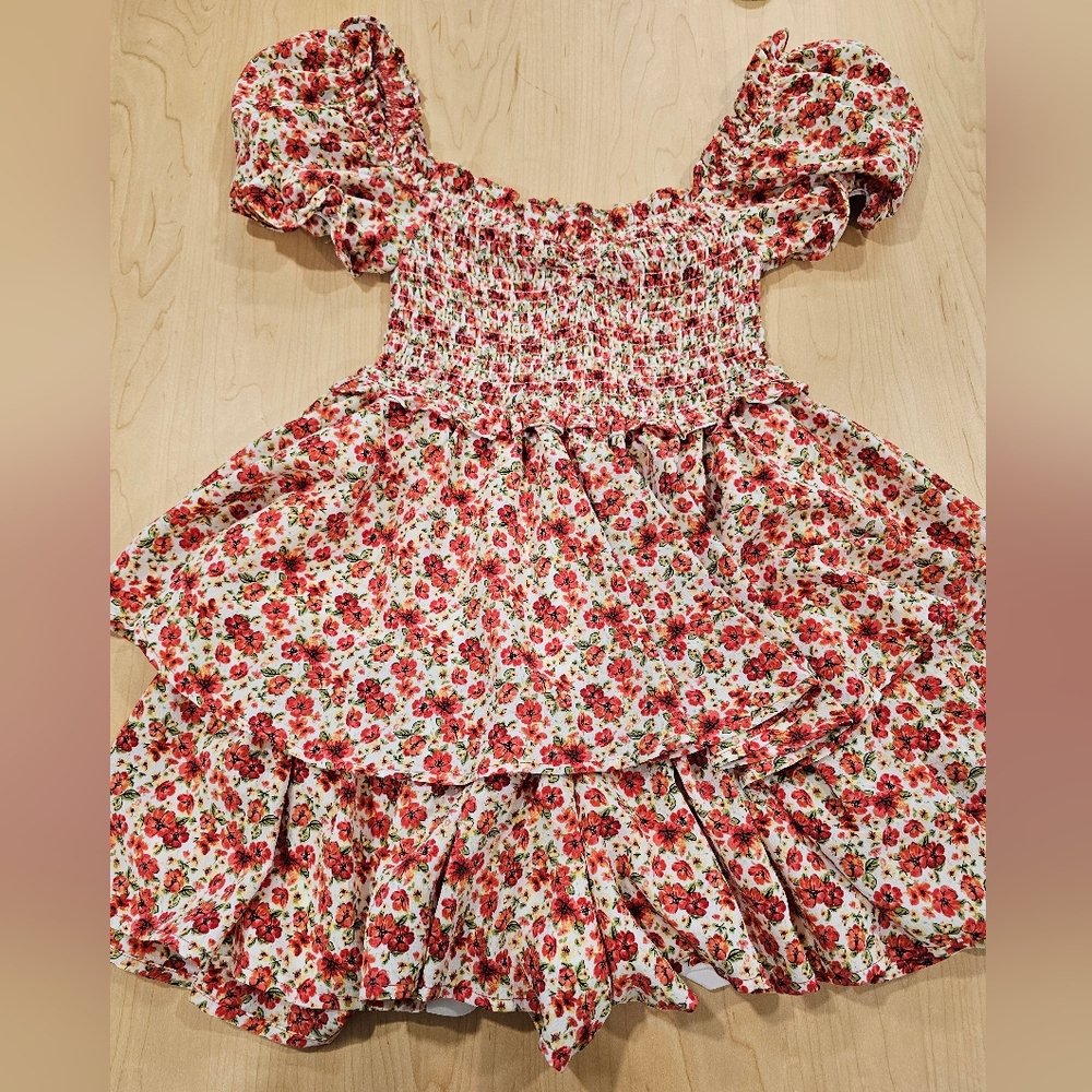 XS Altar'd State Foral Romper Dress